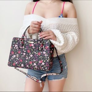 Kate Spade β οΈ Reese Laureal Way Floral Satchel